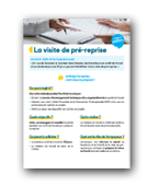 Flyer visite pré-reprise