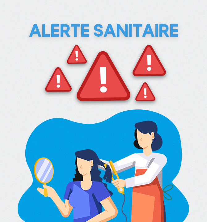 Alerte sanitaire - produit capillaire