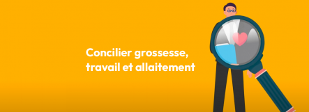 Concilier grossesse travail et allaitement