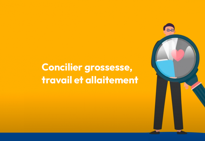 Concilier grossesse travail et allaitement