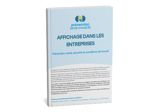 Dossier - Affichage dans les entreprises